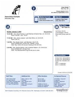 Sample Schedule